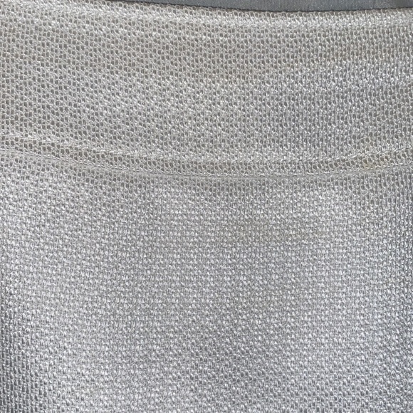 TAHARI ARTHUR S. LEVINE WHITE POLY BL SKIRT SZ 12 - Picture 2 of 13